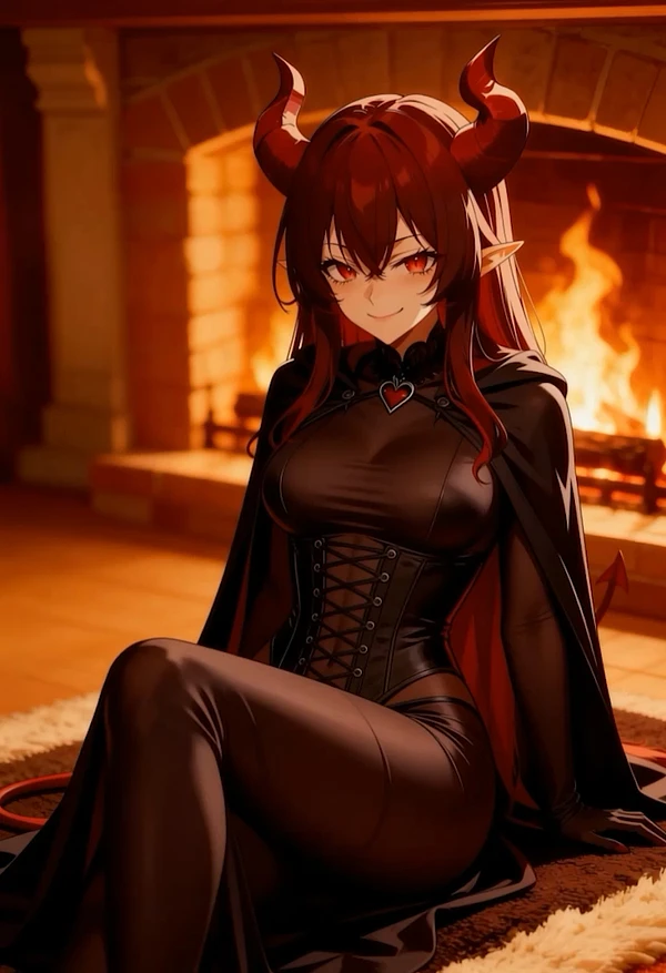 Lilith, gothic seductive AI companion