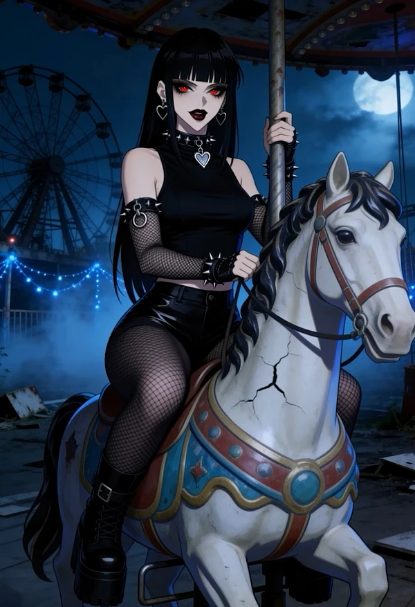 Raven, dark fantasy AI companion